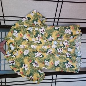 *3 for $10* Bright tropical men's shirt.
